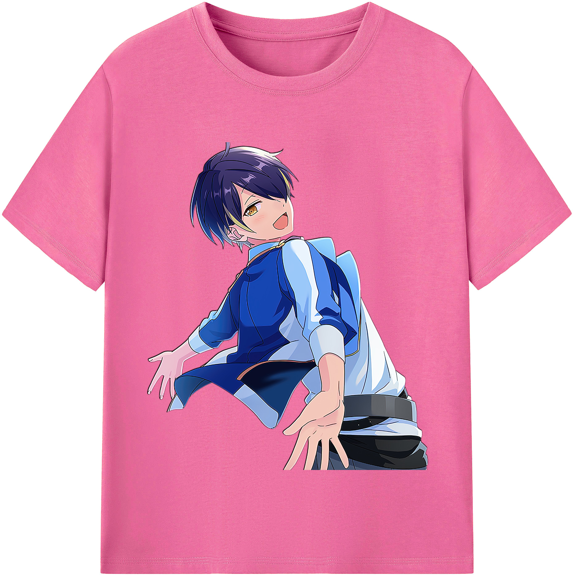 （画像用） あんさんぶるスターズ! Ensemble Stars レディースカジュアルプリントTシャツ（綿100％）